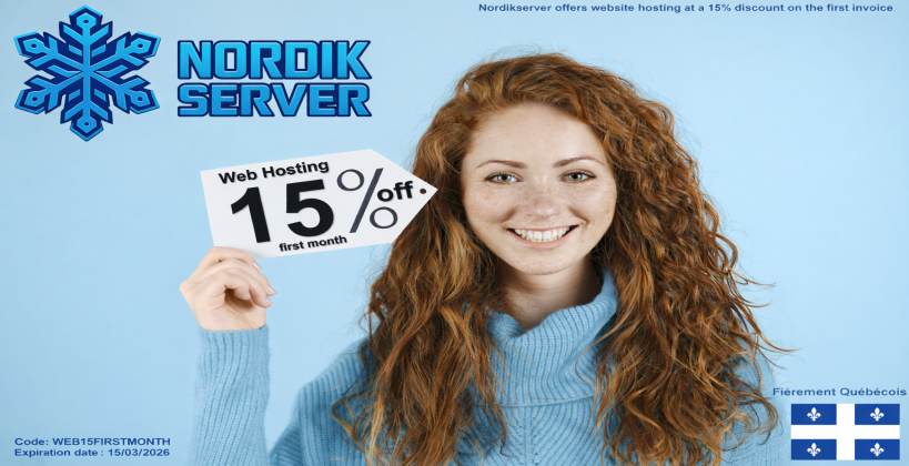 15% discount on Starter Web Hosting Packages