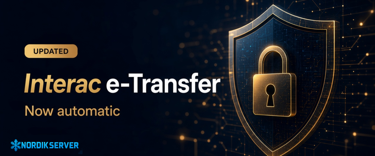 Automatic Interac e-Transfer: How to Pay a NordikServer Invoice